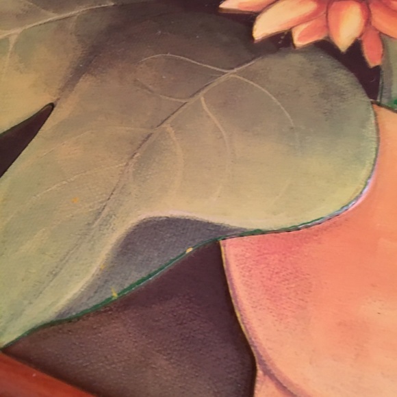 Vintage wall art. Sunflowers - Picture 6 of 8